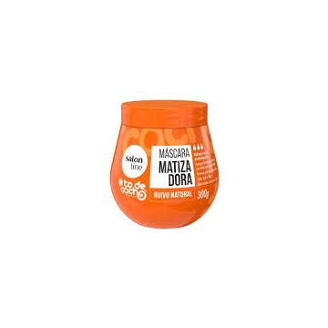 (17.99) MASCARA MATIZADOR RUIVO NATURAL 300G #TODECACHO - SALON LINE-0