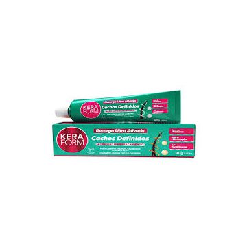 (7.57) RECARGA ULTRA ATIVADA KERAFORM CACHOS DEFINIDOS 80G - SKAFE 2025-0