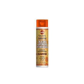 SHAMPOO NATUTRAT SOS OLEOS NATIVOS AFRICANOS 300ML - SKAFE-0