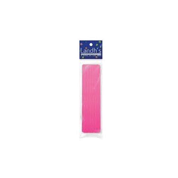 (1.67) LIXA PARA UNHAS EXTRA ROSA COM 6 UNIDADES - LANDHS-0