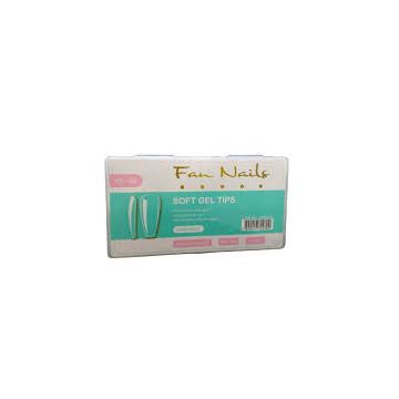 FAN NAILS -  UNHAS POSTICAS SOFT GEL COM 500 UNIDADES-0