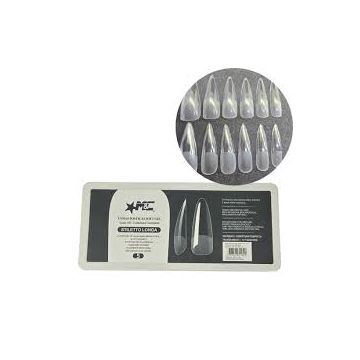 (19.99) UNHAS POSTIÇAS SOFT GEL  ESTILETO LONGA M&C-0