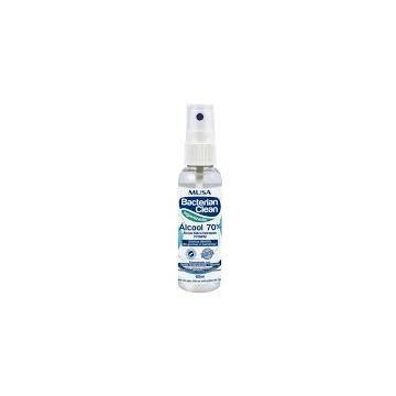 BACT.CLEAN SPRAY HIG.+ ALCOOL 60ML  - MUSA-0